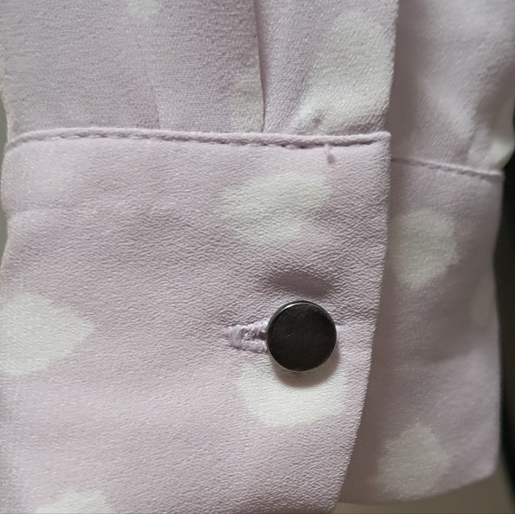 Lavender polka dot top - Picture 6 of 12
